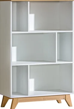 Regały Na Książki>DOLMAR Skandynawski regał otwarty 80 cm SILVA