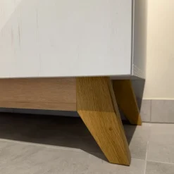 Regały Na Książki></noscript>DOLMAR Skandynawski regał otwarty 80 cm SILVA