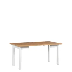 Stoły Z Krzesłami></noscript>DREWMIX Skandynawski stół z drewnianymi krzesłami do jadalni MOTTA