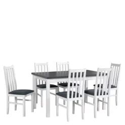 Stoły Z Krzesłami>DREWMIX Skandynawski stół z krzesłami BAROTTI