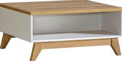 Ławy I Stoliki>DOLMAR Skandynawski stolik kawowy 80 cm SILVA