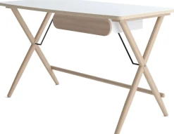 Biurka>lenart. Skandynawskie biurko z szufladą 135x67 cm MATCH