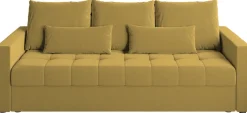 Meble Dla Dzieci|Meble Młodzieżowe>BROMARKT Sofa trzyosobowa z funkcją spania HOT musztardowa