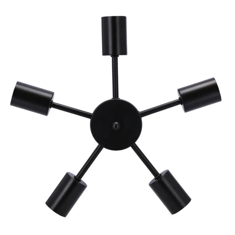 Oświetlenie Jadalni|Oświetlenie Kuchni>Candellux Lighting Sparta lampa wisząca czarny 5X60W E27