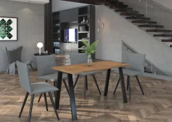 Krzesła|Stoły>Lempert Stół do jadalni KEVIN 185x90 dąb lancelot