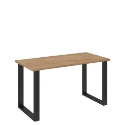 Krzesła|Stoły>Lempert Stół do jadalni na metalowych nogach Lancelot 138x67 MALAGA dąb lancelot