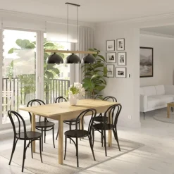 Stoły Rozkładane|Stoły></noscript>INTER MEBLE Stół do jadalni STELLA 120 cm dąb artisan