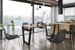 Krzesła|Stoły>Lempert Stół kuchenny KARO 138x90 dąb lancelot