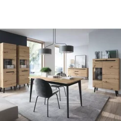 Krzesła|Stoły></noscript>PIASKI Stół rozkładany 140-180 RENI dąb artisan