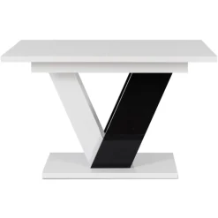 Stoły Rozkładane|Stoły></noscript>MEBEL ELITE Stół rozkładany do jadalni 160 cm biały CONRAD