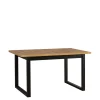Stoły Rozkładane|Stoły>DREWMIX Stół rozkładany do jadalni w stylu loftowym ISSAC 140/180 cm
