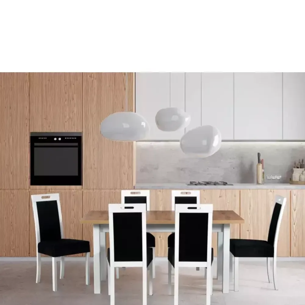 Stoły Z Krzesłami>DREWMIX Stół rozkładany do jadalni z krzesłami