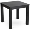 Stoły Rozkładane|Stoły>MEBEL ELITE Stół rozkładany kwadratowy do jadalni 80-160 cm MANX czarny