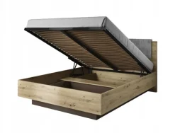 Stelaże Do Łóżek|Stelaże>LASKI Stelaż metalowy z podnośnikiem gazowym 160x200