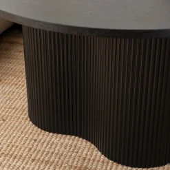 Ławy I Stoliki></noscript>MEBEL ELITE Stolik kawowy 80 cm do salonu czarny DORIAN