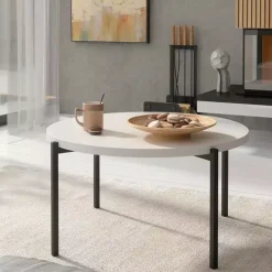 Ławy I Stoliki>GiB Meble Stolik kawowy połysk ETA I biały