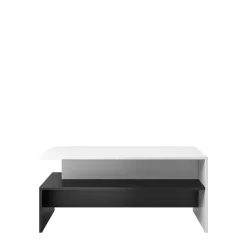 Ławy I Stoliki>Helvetia Stolik kawowy biały z czarnym BARRET