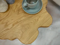 Ławy I Stoliki></noscript>BROMARKT Stolik kawowy dębowy CLOVER olejowane drewno dębowe