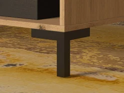 Ławy I Stoliki></noscript>ML Meble Stolik kawowy drewniany 60x100 cm NEVIO dąb artisan