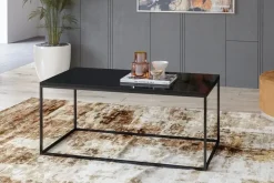 Ławy I Stoliki>Helvetia Stolik kawowy loft LUNO czarny połysk