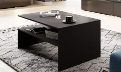 Ławy I Stoliki></noscript>Helvetia Stolik kawowy nowoczesny BARRET czarny