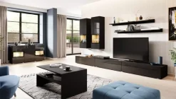 Ławy I Stoliki></noscript>Helvetia Stolik kawowy nowoczesny BARRET czarny