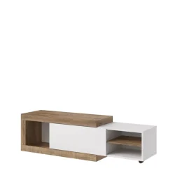 Ławy I Stoliki>Helvetia Stolik kawowy rozsuwany FRANK biały połysk