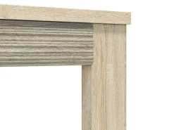 Zestawy Mebli Młodzieżowych|Ławy I Stoliki></noscript>ML Meble Stolik kawowy z półką do salonu 115x46 cm CASTEL dąb sonoma