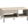 Ławy I Stoliki>ML Meble Stolik kawowy z szufladą do salonu SOPHIE cashmere