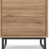Szafki Nocne>Stolar Stolik nocny szafka nocna do sypialni z szufladą dziki dąb GENEWA