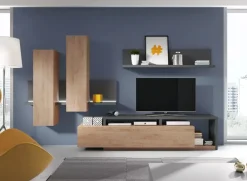 Meblościanki>Helvetia Stylowa meblościanka TABU dąb Ribbeck