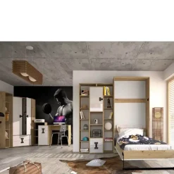 Zestawy Mebli Młodzieżowych>DOMEL Stylowe meble do pokoju młodzieżowego INDEX