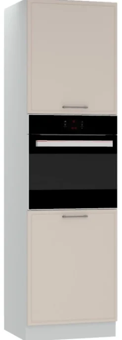 Meble Kuchenne|Szafki>Stolkar Słupek do zabudowy piekarnika 60 cm BRIT cichy domyk