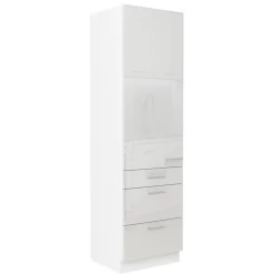 Meble Kuchenne>Lempert Słupek kuchenny z szufladami 60 cm LAURA połysk