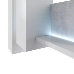 Zestawy Mebli Do Salonu|Szafki Wiszące></noscript>Helvetia Słupki wiszące do salonu TABU beton Colorado