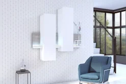 Zestawy Mebli Do Salonu|Szafki Wiszące></noscript>Helvetia Słupki wiszące do salonu TABU beton Colorado