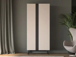 Szafy Dwudrzwiowe|Szafy Młodzieżowe>ML Meble Szafa 90 cm do sypialni dwudrzwiowa FERIO cashmere