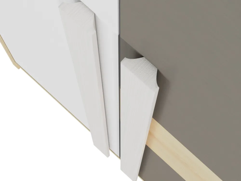 Zestawy Mebli Młodzieżowych|Szafy Młodzieżowe>ML Meble Szafa do pokoju młodzieżowego w stylu skandynawskim 80 cm DROP