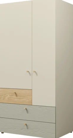 Meble Młodzieżowe|Zestawy Mebli Młodzieżowych>JUREK Szafa do pokoju młodzieżowego 90 cm z szufladami YOKO