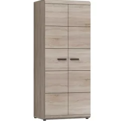 Meble Młodzieżowe|Zestawy Mebli Do Salonu>LASKI Szafa do salonu 80 cm dąb sonoma LIBRA