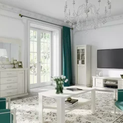 Szafy Dwudrzwiowe|Szafy Młodzieżowe>JARSTOL Szafa do salonu z drążkiem na wieszaki ALISANE