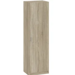 Meble Młodzieżowe|Szafy Młodzieżowe>INTER MEBLE Szafa do sypialni z drążkiem nowoczesna GENTIO dąb sonoma