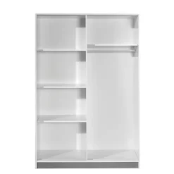 Zestawy Mebli Młodzieżowych|Szafy Dwudrzwiowe></noscript>DOMEL Szafa przesuwna biała TRAFIKO