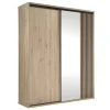 Szafy Dwudrzwiowe|Szafy Do Pokoju Dziecięcego>JARSTOL Szafa przesuwna z lustrem do sypialni 179cm CALIS