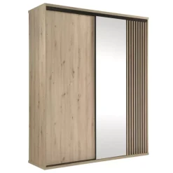 Meble Dla Dzieci|Zestawy Mebli Do Sypialni>JARSTOL Szafa przesuwna z lustrem do sypialni 179cm CALIS