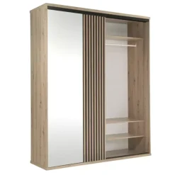 Meble Dla Dzieci|Zestawy Mebli Do Sypialni></noscript>JARSTOL Szafa przesuwna z lustrem do sypialni 179cm CALIS