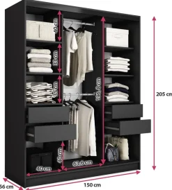 Zestawy Mebli Do Przedpokoju|Szafy Trzydrzwiowe><noscript><img width=