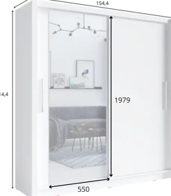 Zestawy Mebli Do Przedpokoju|Szafy Dwudrzwiowe><noscript><img width=