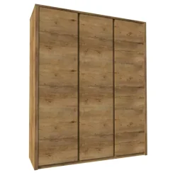 Zestawy Mebli Do Sypialni|Zestawy Mebli Do Salonu>GAŁA MEBLE Szafa trzydrzwiowa do sypialni MERIZO dąb lefkas