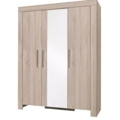 Zestawy Mebli Do Sypialni|Zestawy Mebli Do Salonu>JUREK Szafa trzydrzwiowa uchylna z lustrem 150 cm meble systemowe KING